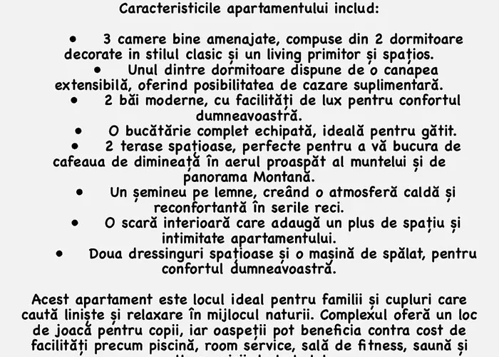 公寓 Silver Mountain, Duplex 3 - 250 Mp Luxury Garden - Poiana 布拉索夫